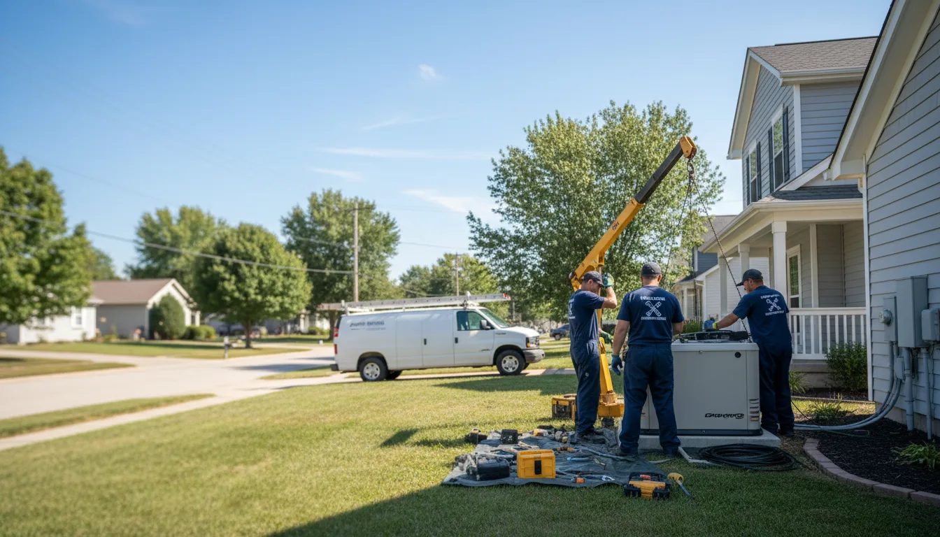 Generator Installation in Homer Glen, IL near me